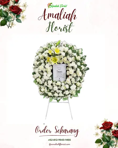 Krans Bunga Duka Afa Afa